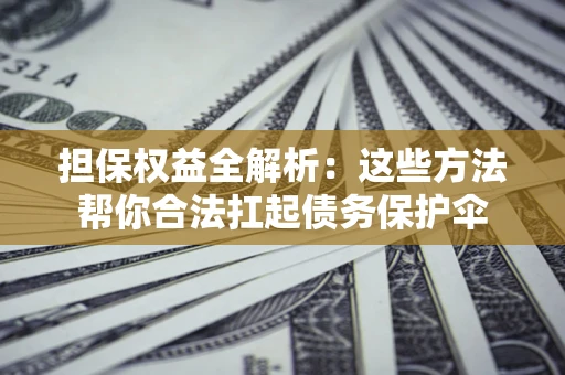 济南担保权益全解析：这些方法帮你合法扛起债务保护伞