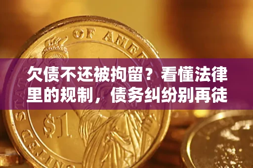济南欠债不还被拘留？看懂法律里的规制，债务纠纷别再徒劳奔波