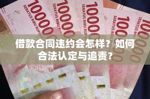 济南借款合同违约会怎样？如何合法认定与追责？