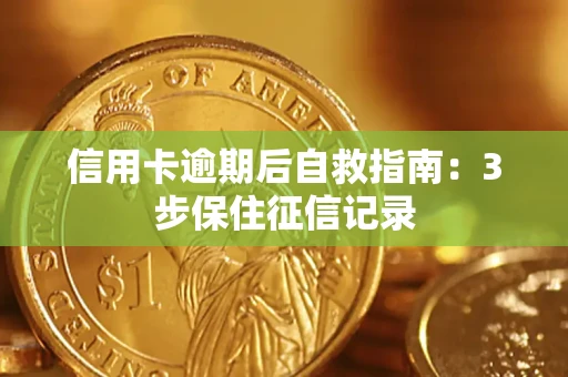 济南信用卡逾期后自救指南：3步保住征信记录