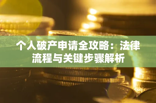 济南个人破产申请全攻略：法律流程与关键步骤解析