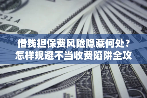 济南借钱担保费风险隐藏何处？怎样规避不当收费陷阱全攻略！